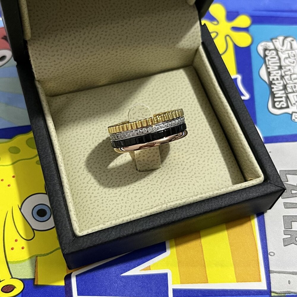 Boucheron Quatre Classique Four Ring Gear Ring